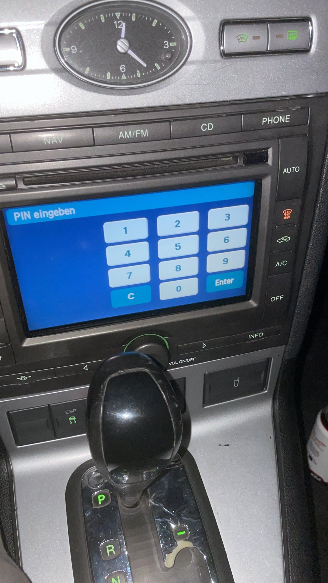 Keycode für Ford CD Radio