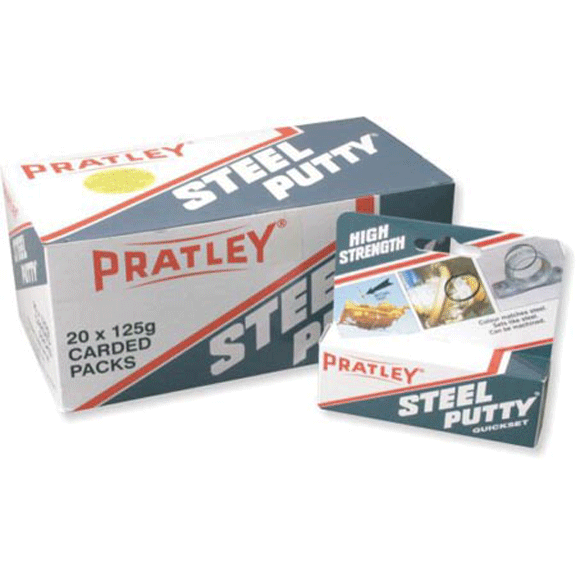 Pratley Steel Putty 125g AutoFast