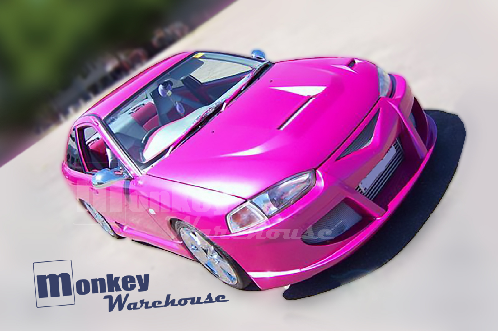 BRAND NEW MITSUBISHI LANCER CE COUPE DROID FRONT BUMPER SPOILER 9604