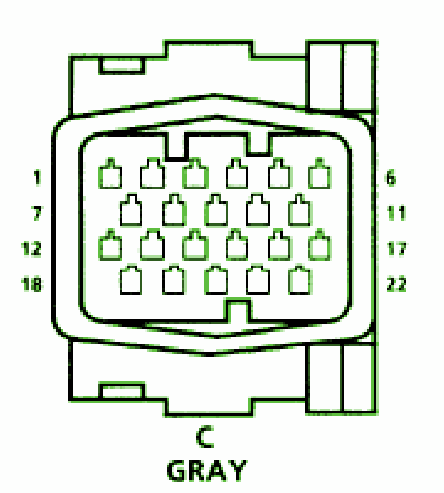 1993 GM Typhoon Connector Fuse Box Diagram Auto Fuse Box Diagram