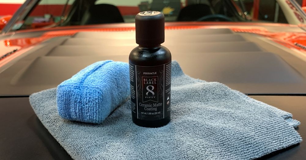 How to ceramic coat Matte Flat Graphics with PBL Ceramic Matte Coating