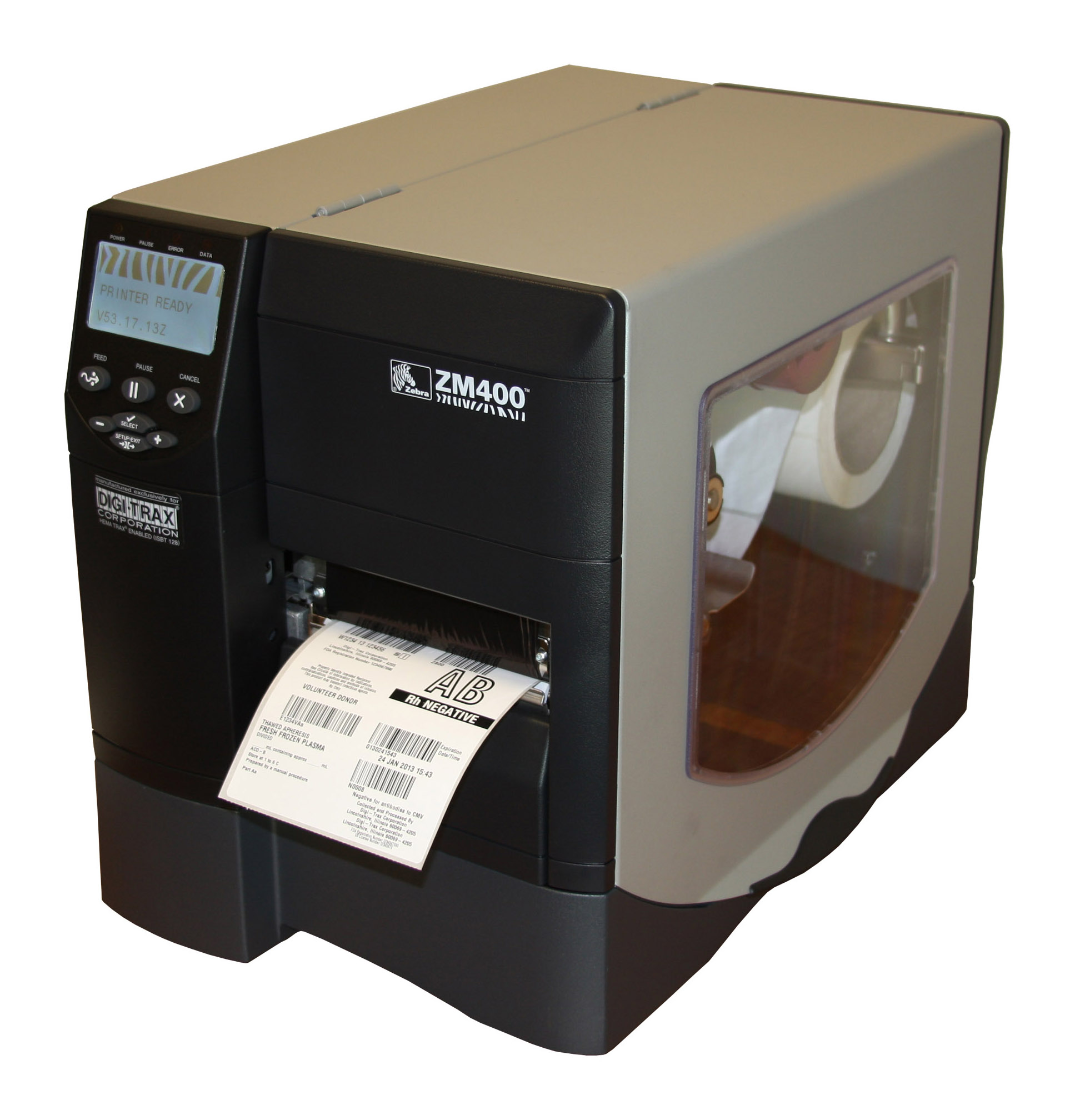 Printronix SV Series Bar Code Verifier Zebra ZM400 Interface Kit Auto