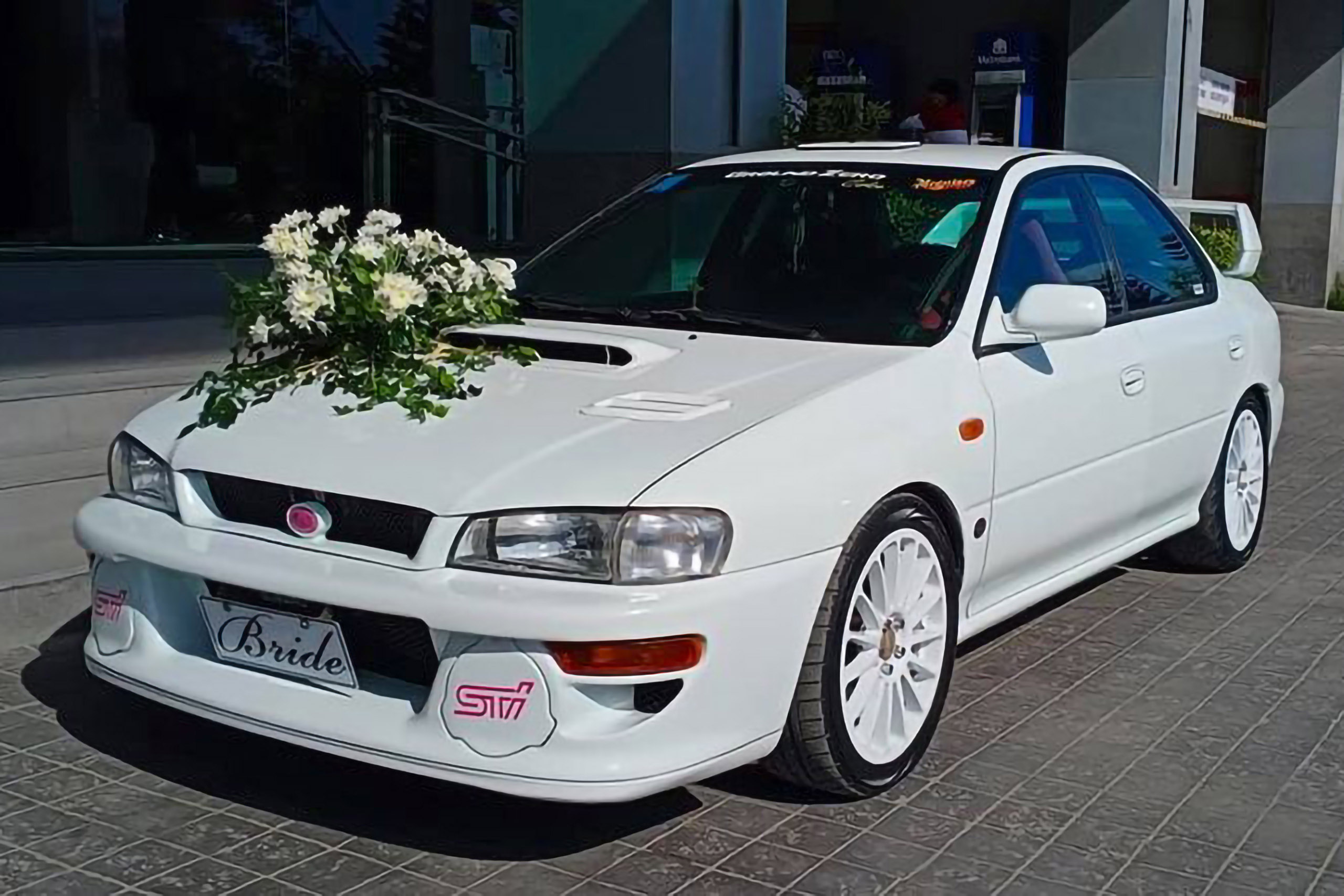 You can rent this Subaru Impreza STI as a wedding car Car News Daily