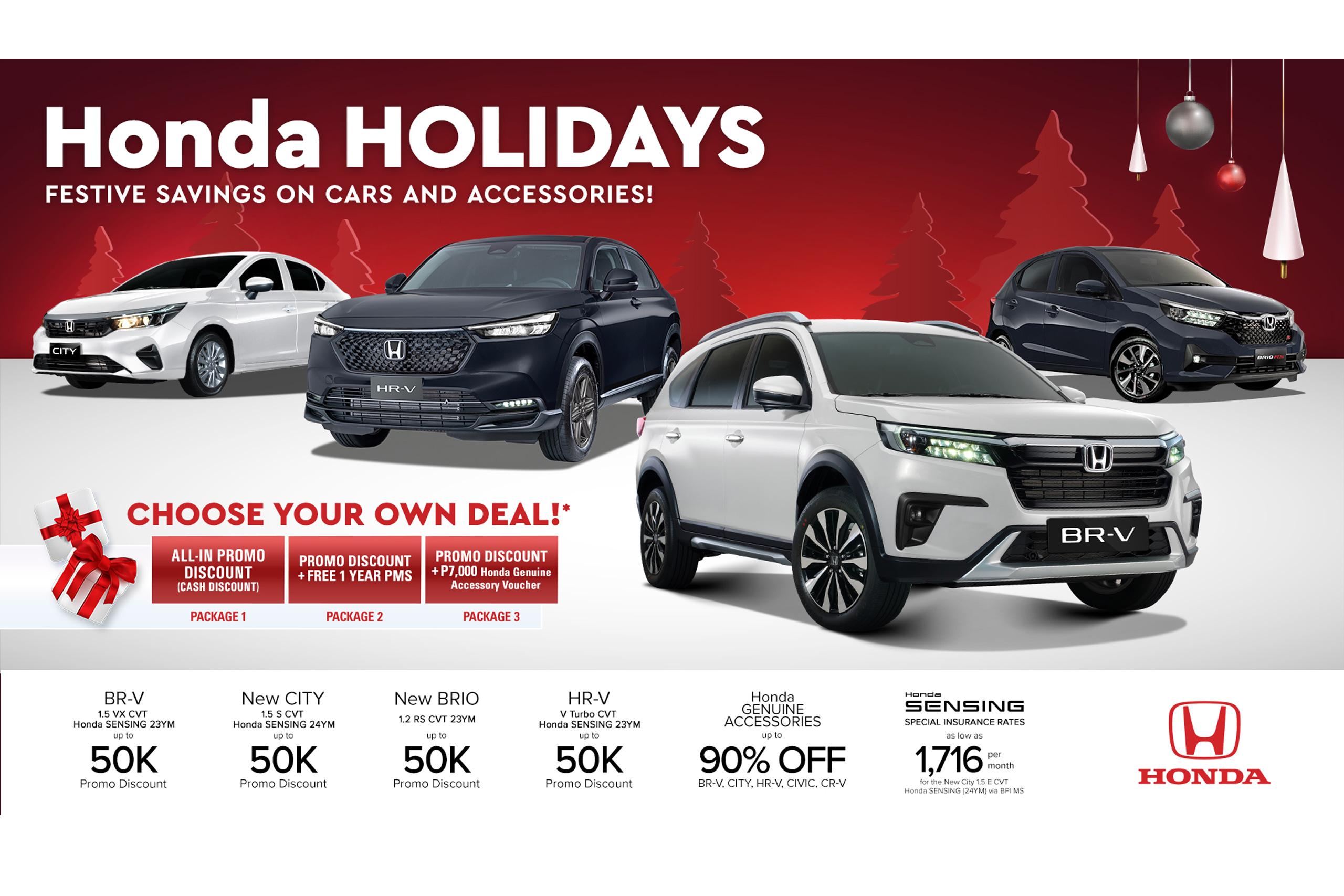 Exciting deals await Honda buyers this holiday season Car Deals