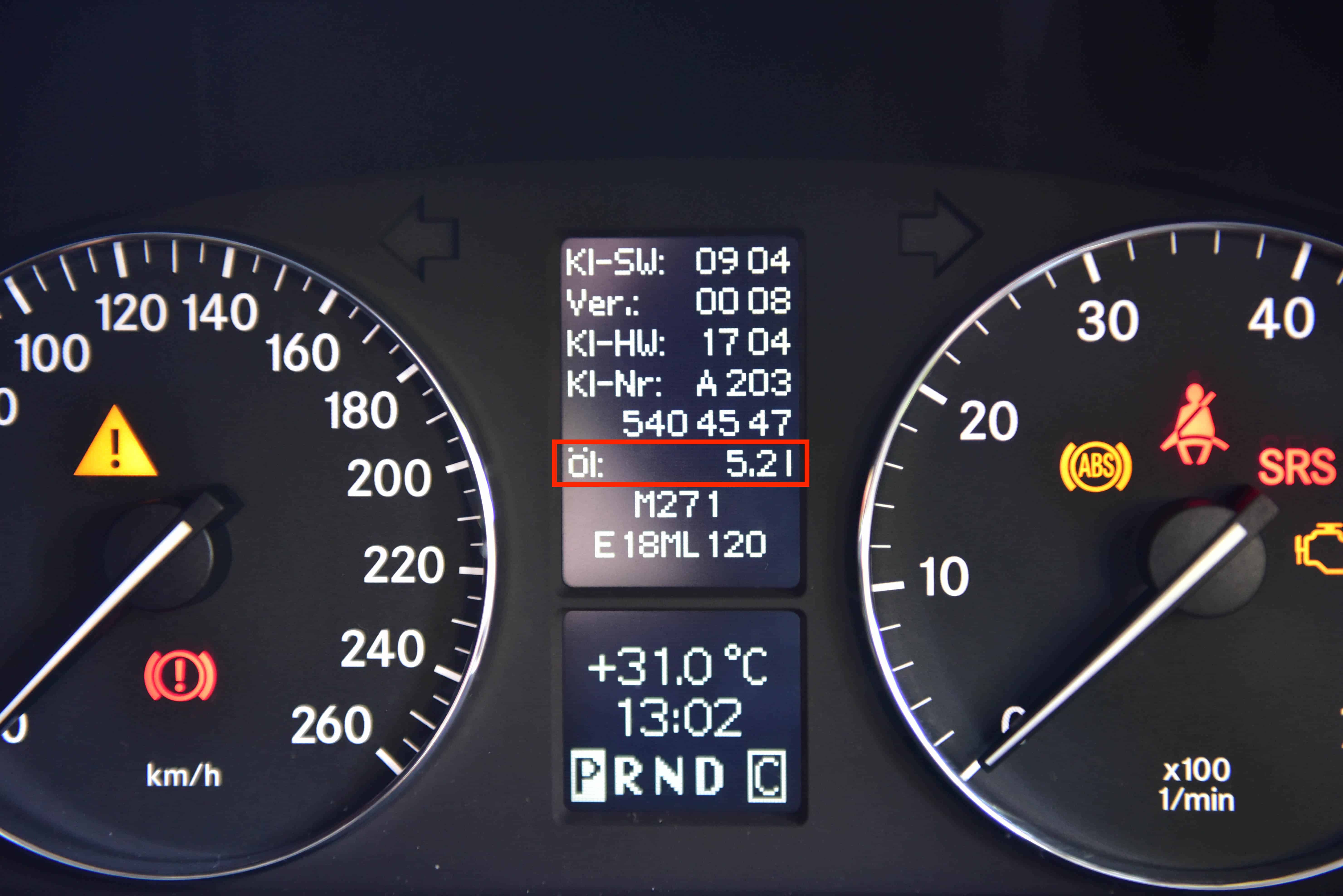 C200 Engine Oil Change CClass W203 AutoInstruct