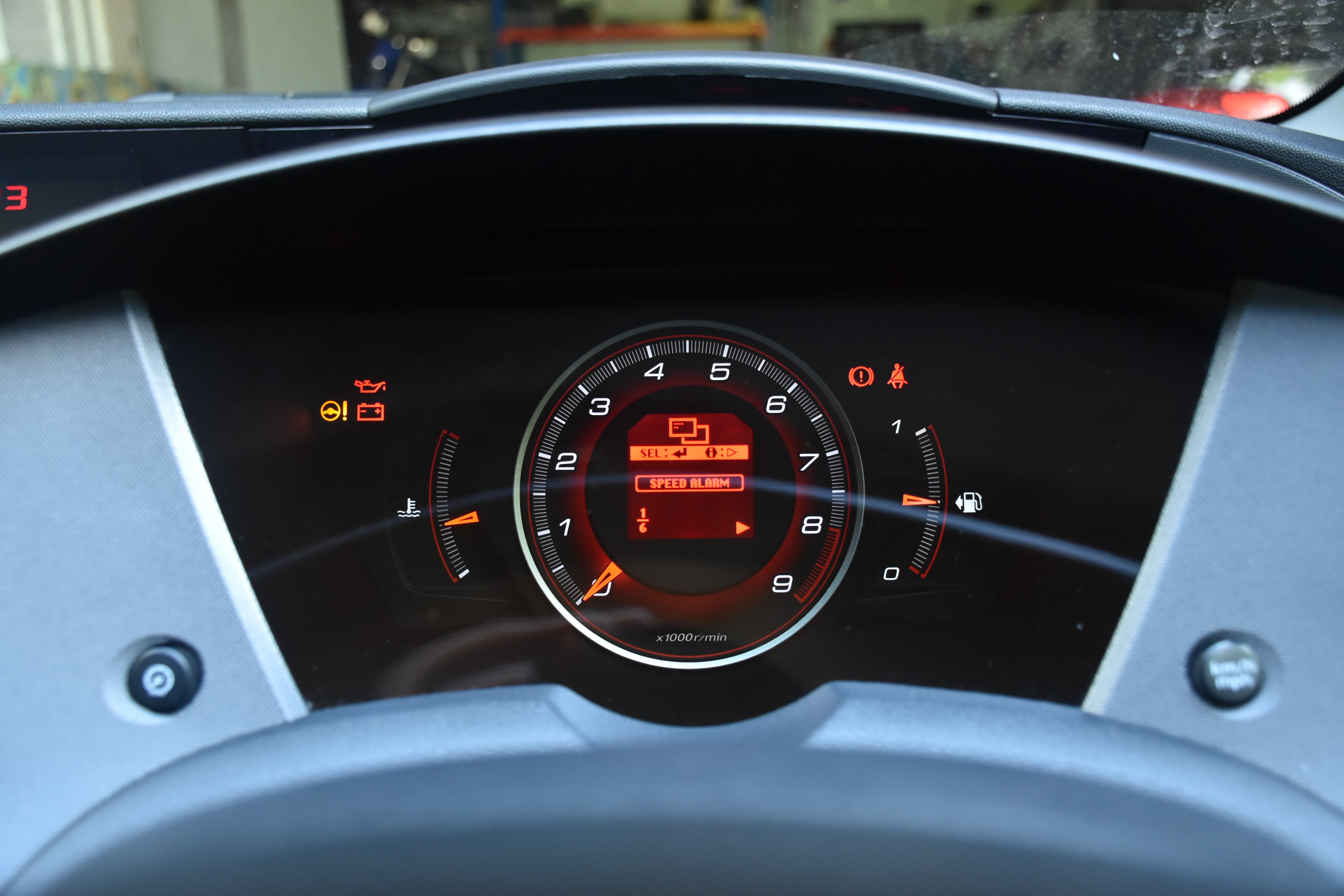 Dashboard menu guide FN2 Civic AutoInstruct