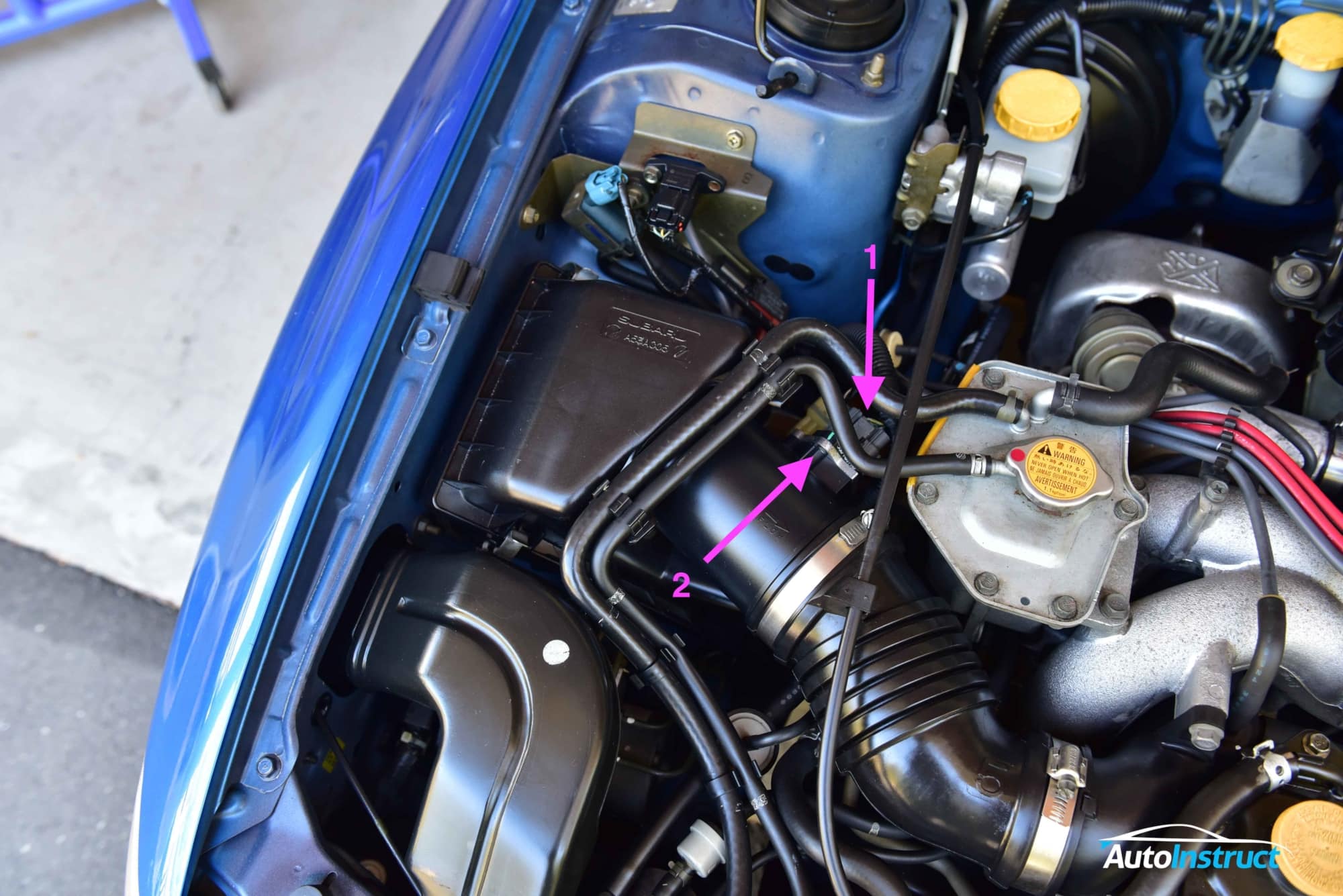 MY9900 Impreza WRX MAF Sensor Replacement GC8 Impreza