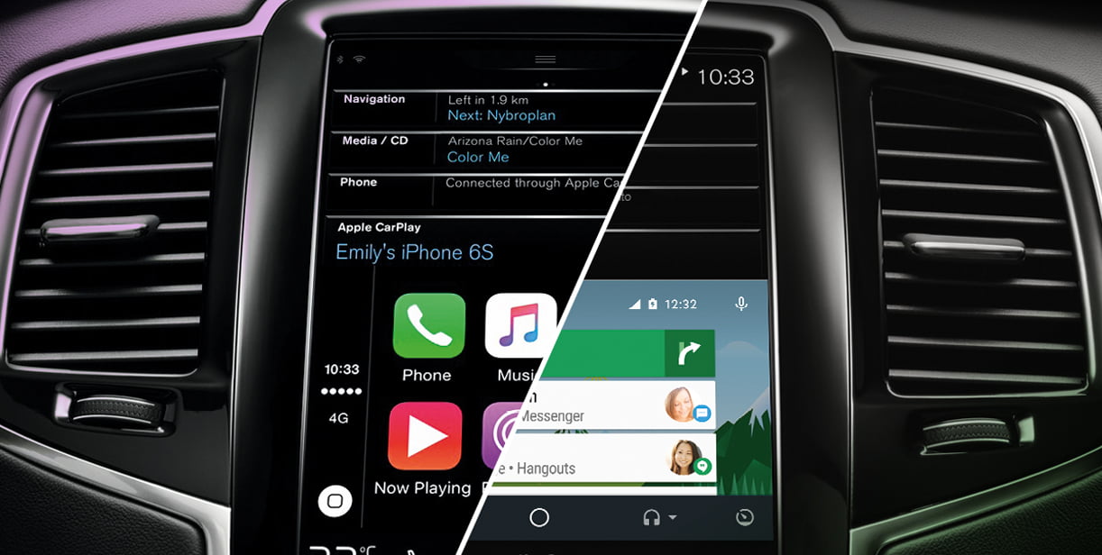 Apple CarPlay en Android Auto zijn achter het stuur gevaarlijker dan