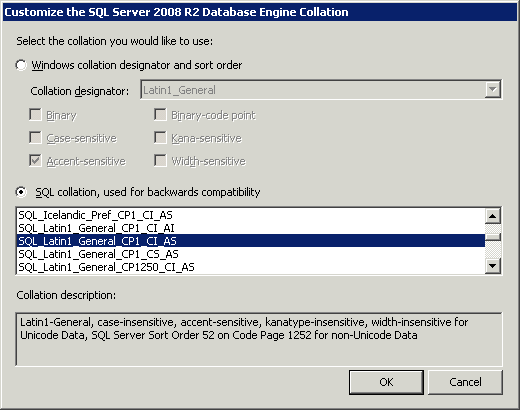 ConfigMgr 2012 SQL Database Collation AutoIt Consulting