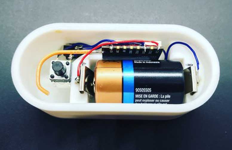 3D Printed MQTT WiFi Button