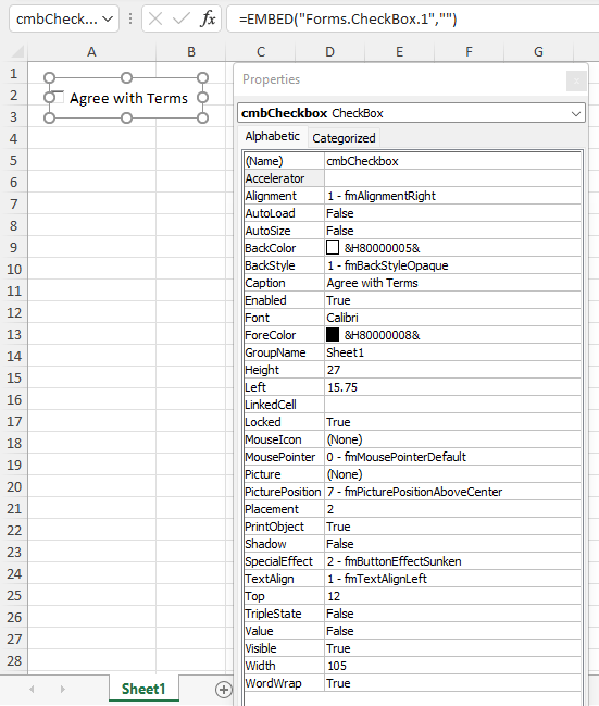 Excel Vba Tutorial 15 Userform With Textbox Checkbox