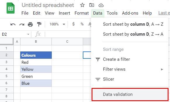Add a Drop Down List with Color Formatting in Excel & Google Sheets Automate Excel