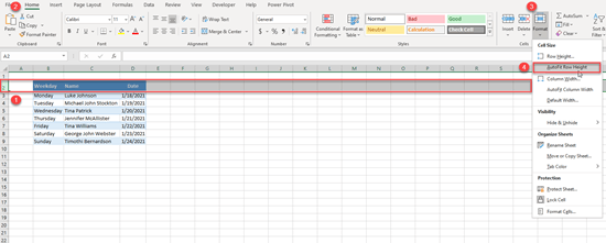 Make Cells Bigger to Fit Text in Excel & Google Sheets Automate Excel