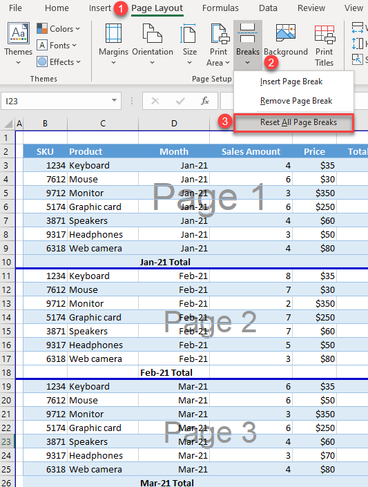 Insert and Remove Page Breaks in Excel & Google Sheets Automate Excel