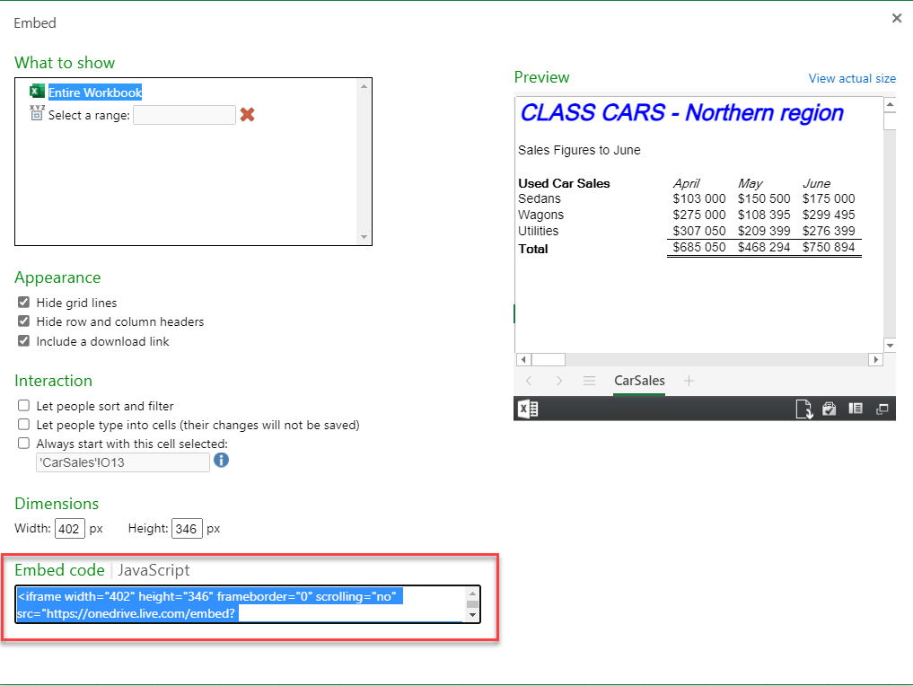 Hướng dẫn can i embed excel in html? tôi có thể nhúng excel vào html