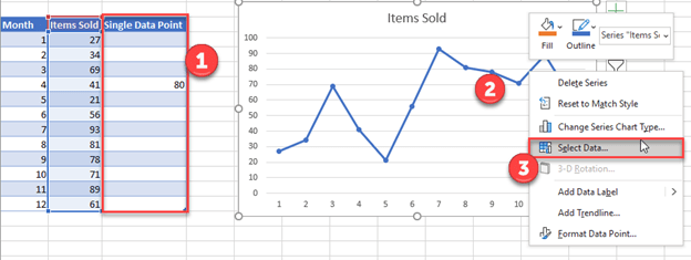Add Data Points to Existing Chart - Excel & Google Sheets - Automate Excel