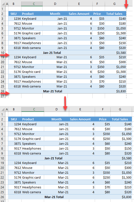 How to Hide Page Breaks in Excel Automate Excel