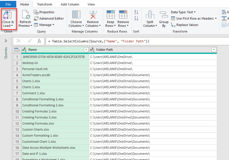 How to Export Folder and Subfolder Structure to Excel Automate Excel