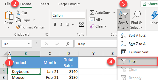 Copy Filtered Data (Visible Cells) in Excel & Google Sheets - Automate