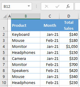 Copy Filtered Data (Visible Cells) in Excel & Google Sheets - Automate
