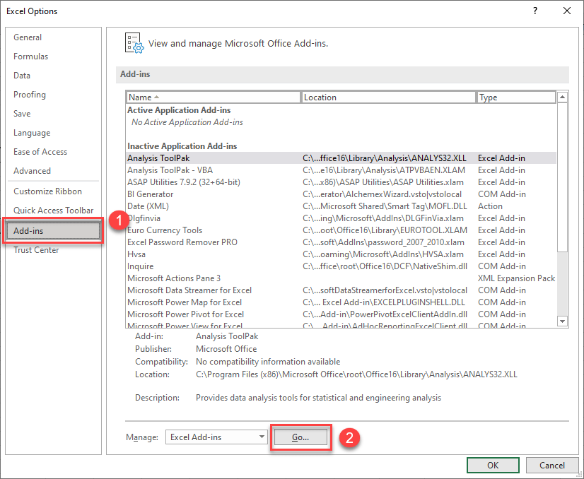 How to Enable the Solver AddIn in Excel Automate Excel