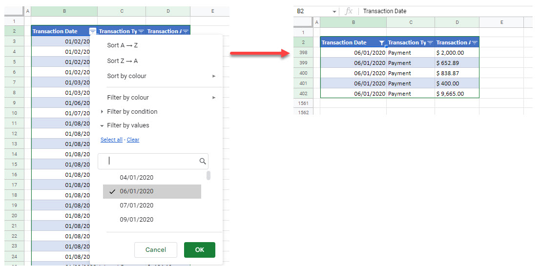 How to Filter by Date in Excel & Google Sheets Automate Excel