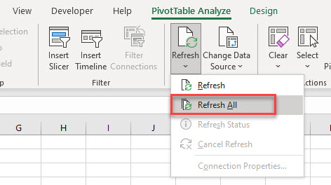 refresh-all - Automate Excel