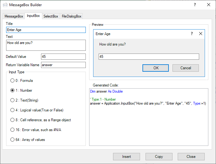 VBA Code Generator Automate Excel