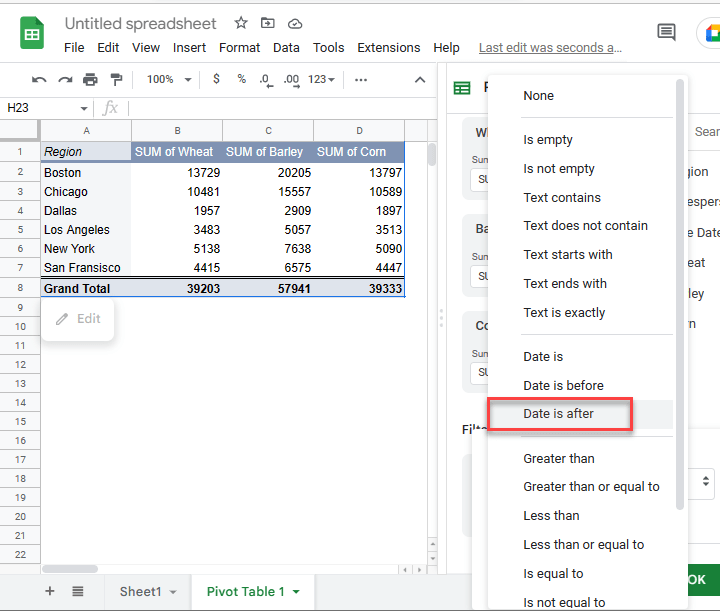 How to Filter Pivot Table Values in Excel & Google Sheets Automate Excel