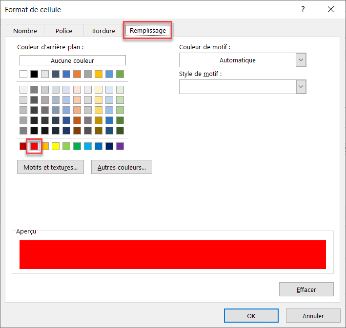 Ajouter une Liste Déroulante Avec Mise en Forme des Couleurs Dans Excel