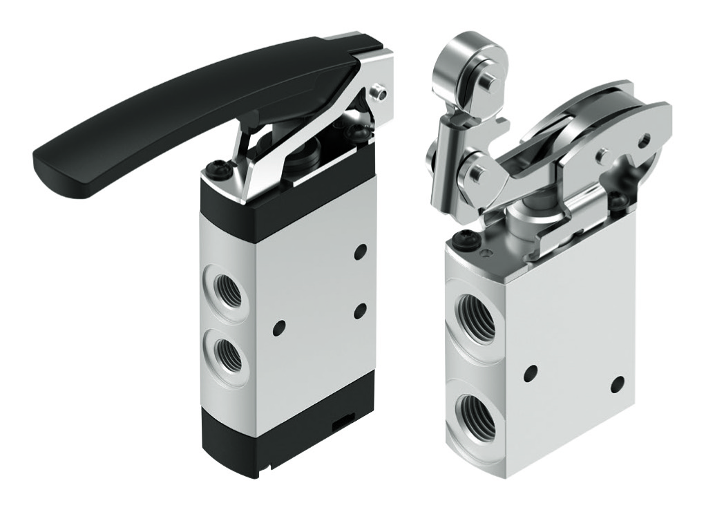 Festo debuts directional control valves for manual or mechanical