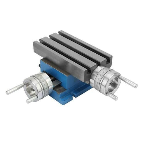 Mini Compound Milling Machine Bench Fixture Worktable 4” x 7.3”