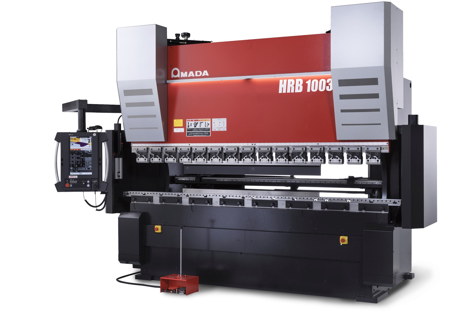 The Amada HRB Series Press brake and AMNC 3i Control System