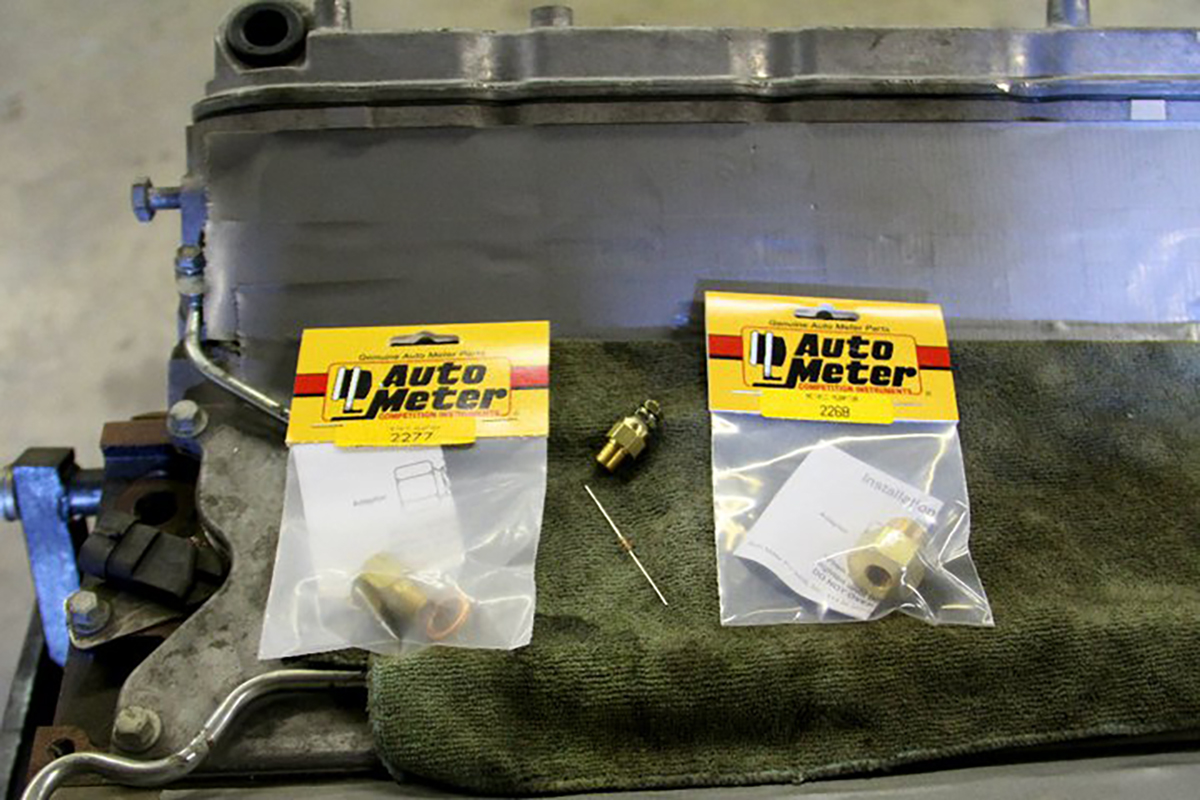 Mechanical Oil Pressure Gauge Install