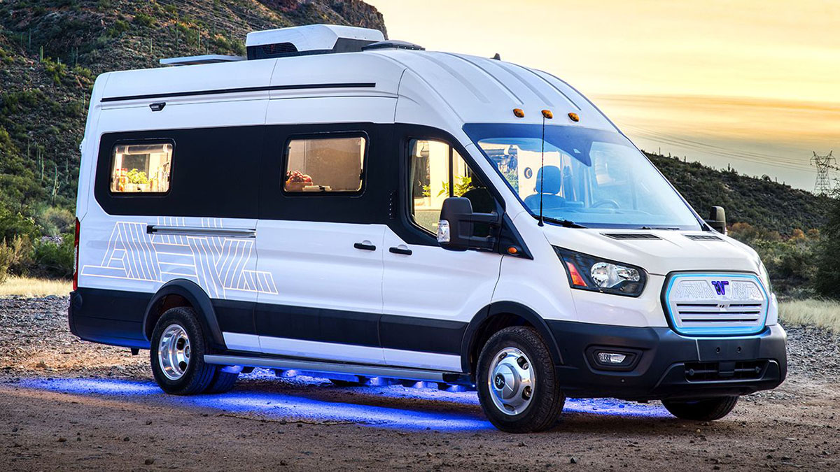 Winnebago eRV un campingcar électrique avec 200 km d'autonomie