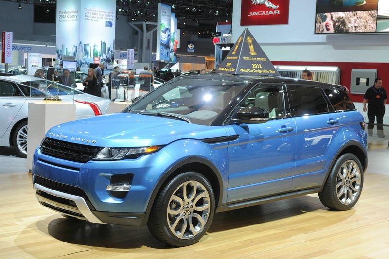 Range Rover Evoque ist World Car Design of the Year New York 2012