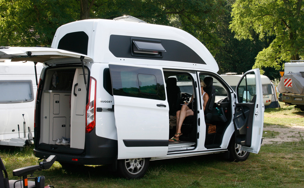 Test Ford Transit Custom Nugget Wohnmobile