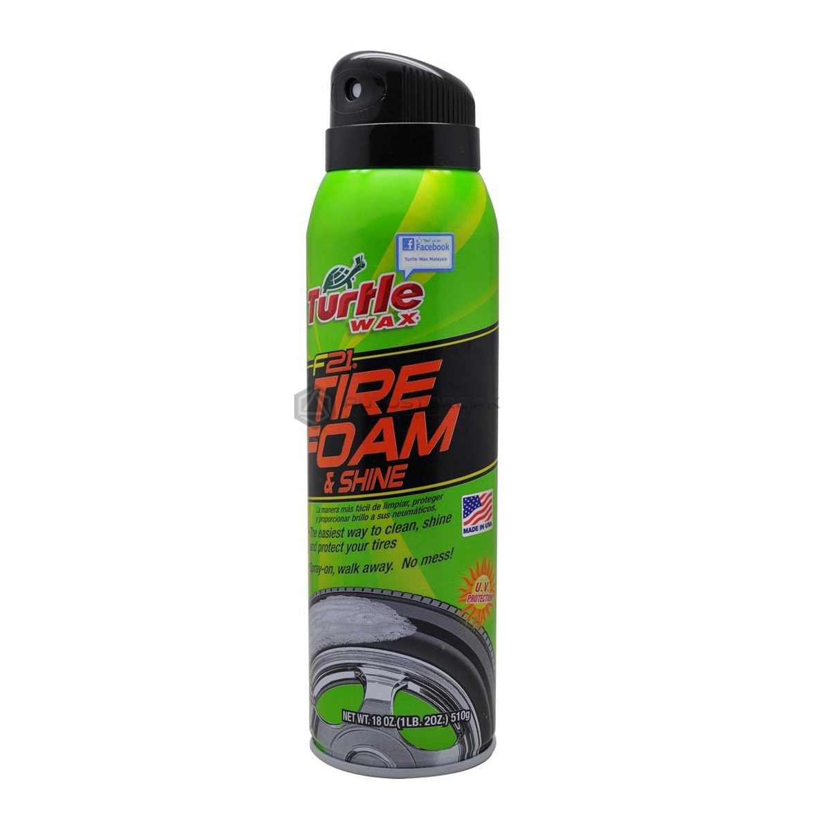 Buy Turtle Wax F21 Tyre Foam & Shine Online in Pakistan