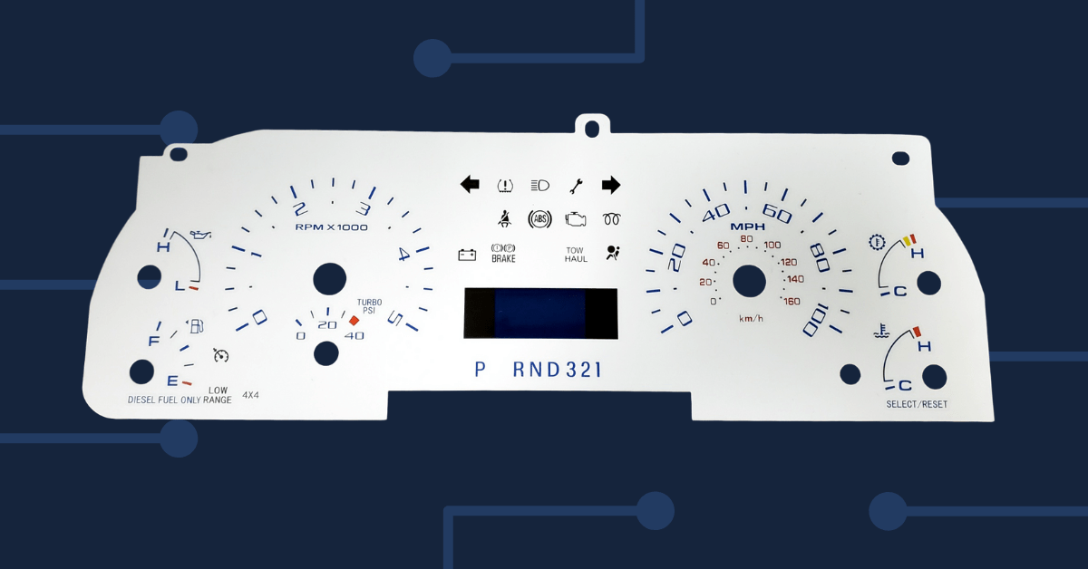 Ford Super Duty F250 F350 F450 F550 Instrument Cluster