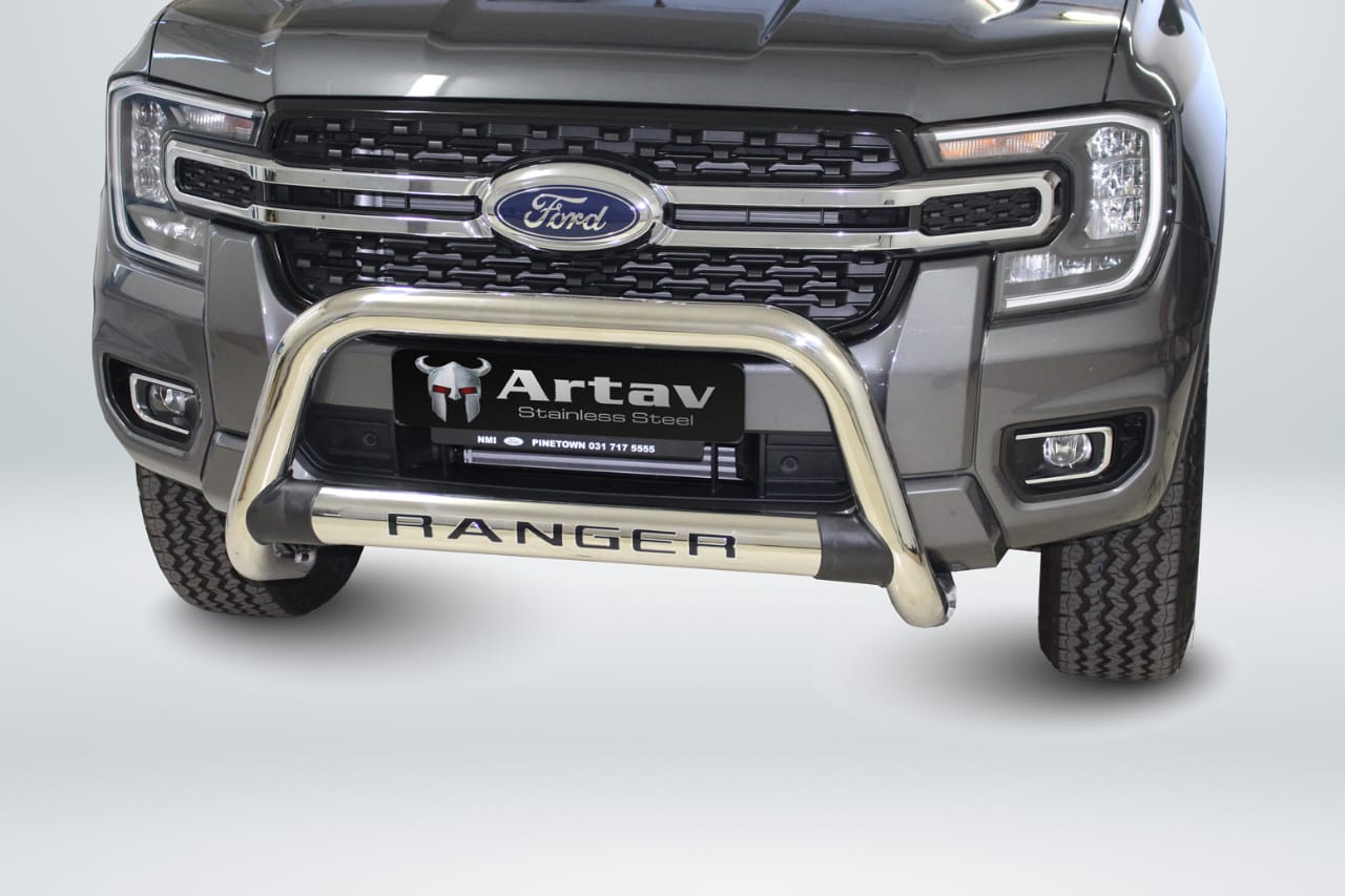 Artav Next Gen Ford Ranger Nudge Bar with Oval Cross Member Auto Tech