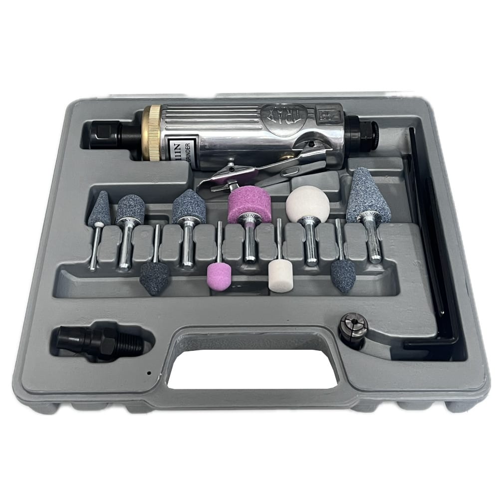Trax 10 Piece Air Die Grinder Kit ARX111K Autotech Tools