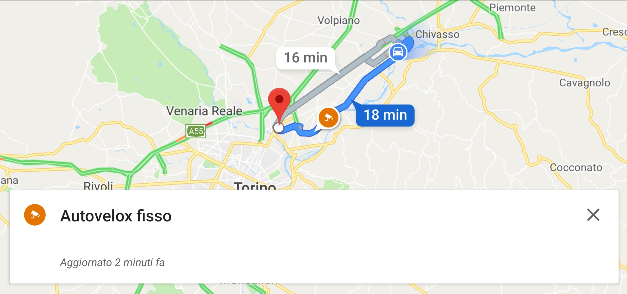 Google Maps come trovare gli autovelox fissi e mobili durante il