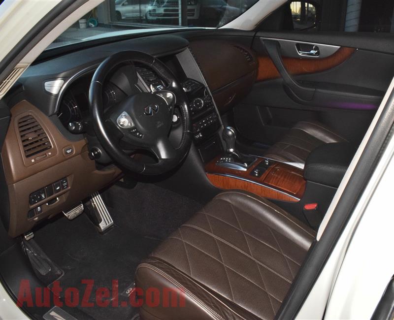 INFINITI FX35- 2012- WHITE- 150 000 KM- GCC :: AutoZel.com...