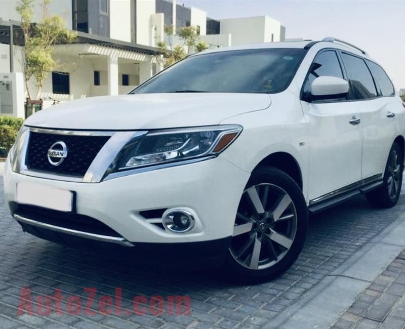 Nissan Pathfinder 2015 GCC WITH FULL SERVICE HISTORY