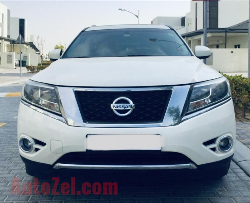 Nissan Pathfinder 2015 GCC WITH FULL SERVICE HISTORY