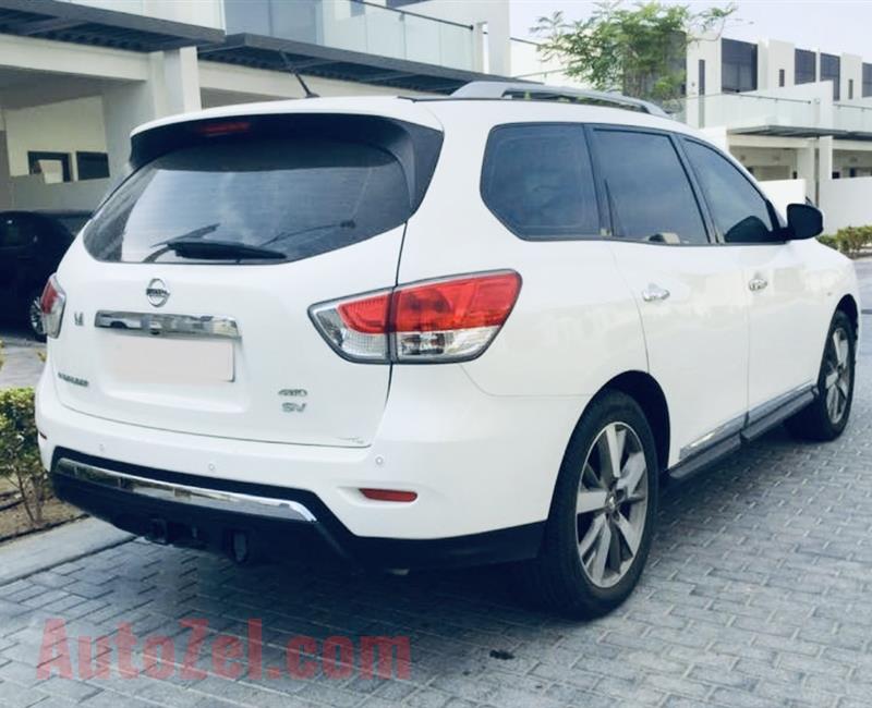 Nissan Pathfinder 2015 GCC WITH FULL SERVICE HISTORY