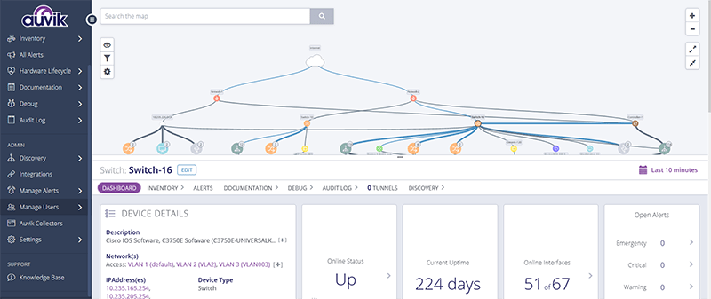7 Best Network Infrastructure Mapping Tools Auvik