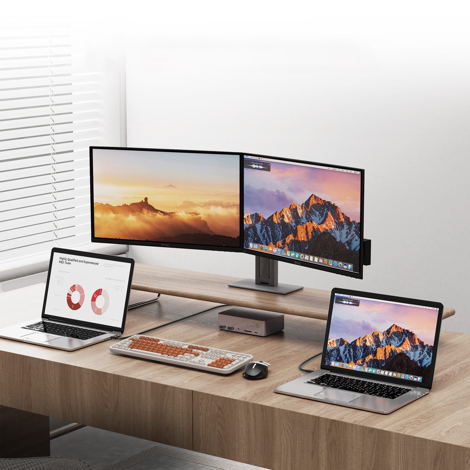 How to Connect Your Work Laptop and Home Laptop to 2 Monitors? - AV Access