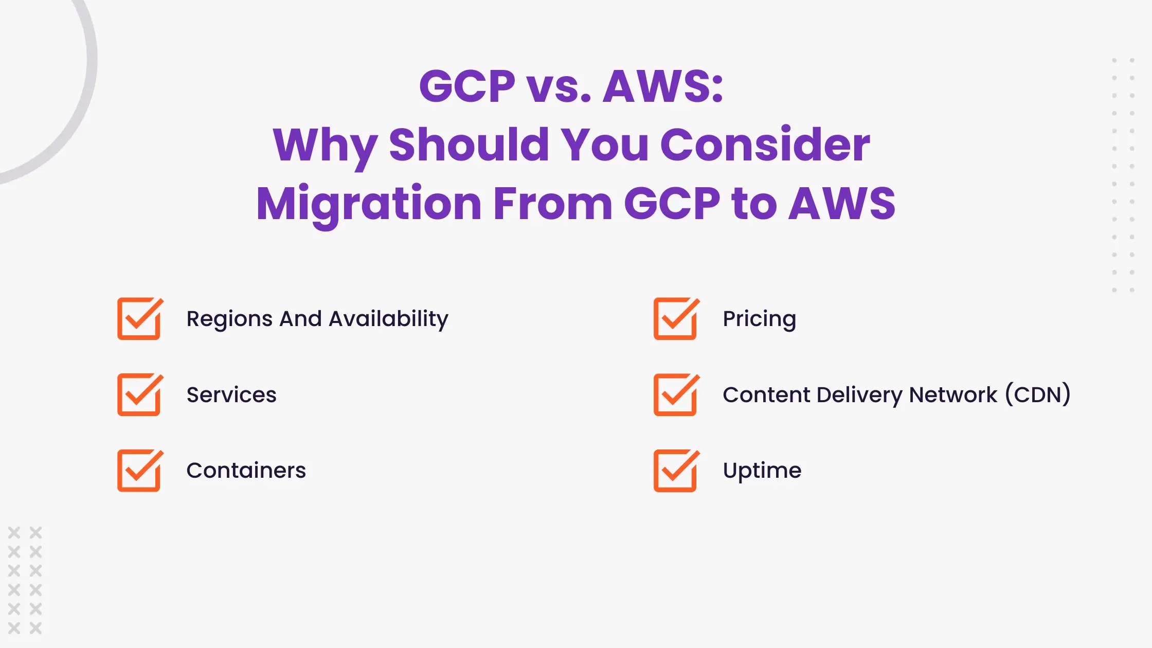 The Ultimate Guide on Migrating from GCP to AWS Avahi