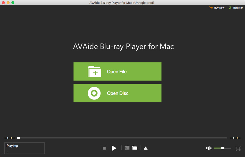 Děkujeme, že jste si nainstalovali AVAide Bluray Player pro Mac